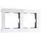 Рамка Werkel Acrylic на 2 поста белый W0022701 4690389184840