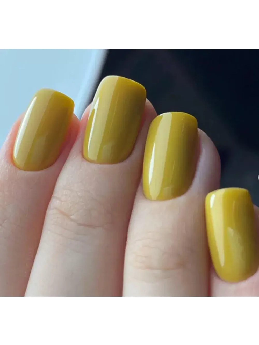 Гель лак Luxio Swank для ногтей 15 мл горчичный