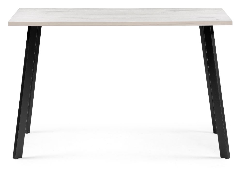 Стол Тринити Лофт 120х60х75 25 мм юта / матовый черный