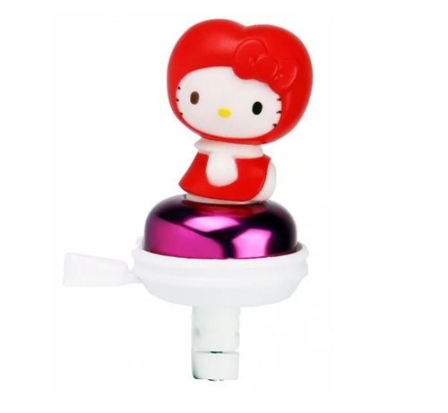 Велосипедный звонок с игрушкой "кошечка"