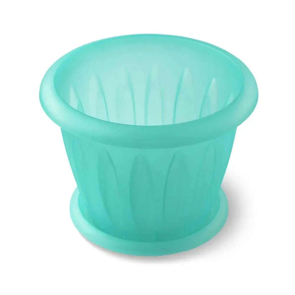 Горшок для орхидей Фелиция 1,8л Д180 с поддонником в ассортименте (комплект 20 шт)