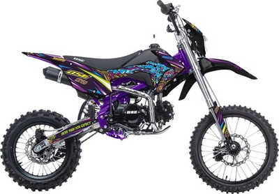 Питбайк BSE MX 125 17/14 Purple Dragon