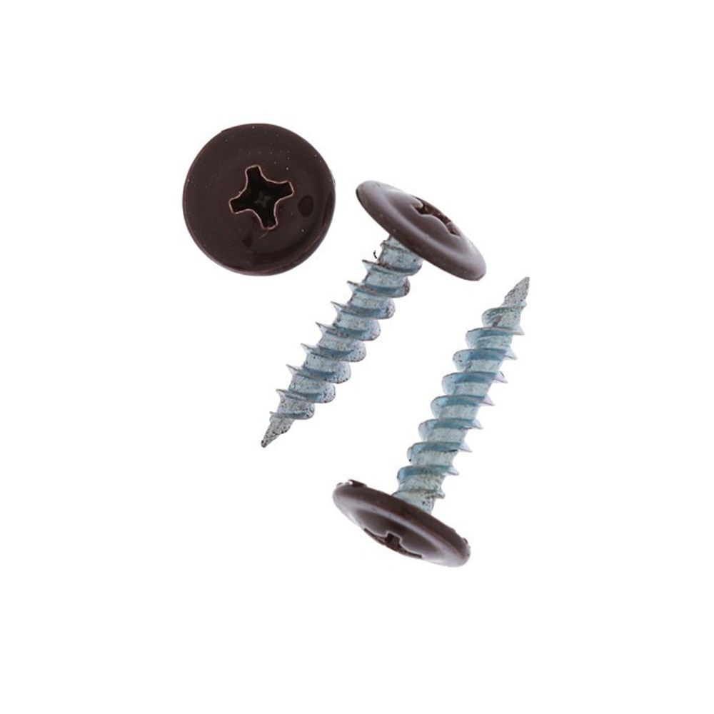 Саморез п/с острый с п/ш 4,2х16  RAL 8017 шоколадно-коричневый