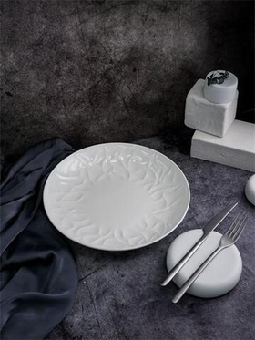 Тарелка полуглубокая 1,12 л, d 26,9 см h 4,1 см, костяной фарфор, Origami