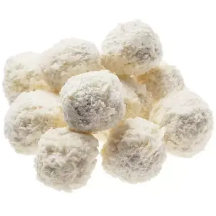 Креветка "Ваннамей" б/г с/м 21/25 очищ. Шарик в кокосовой панировке 1/6кг (1*6)