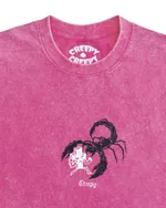 Купить Футболка Creepy Clothing Замок розовая Футболка Creepy Clothing Замок розовая