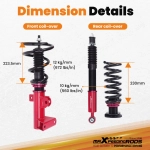 Coilover Suspension Kit подходит для автомобиля Mercedes Benz C-class W203 RWD 01-07