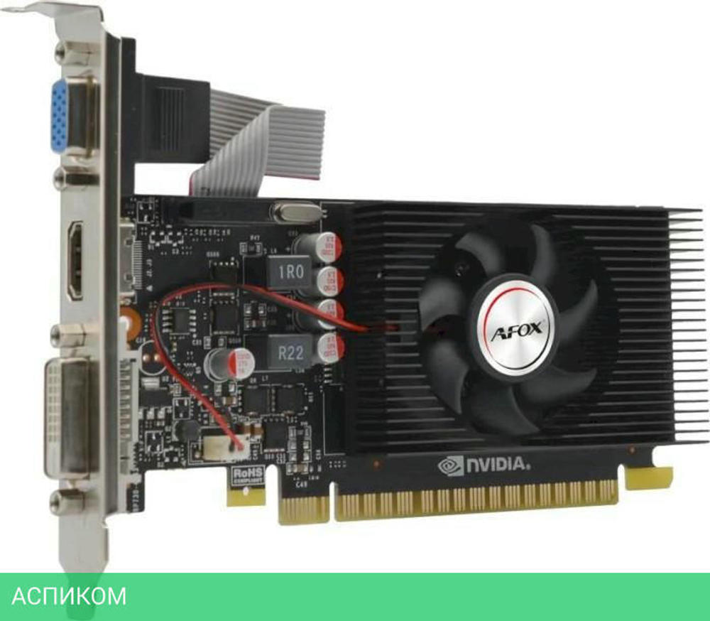 Видеокарта AFOX GT 710 4GB DDR3 (AF710-4096D3L7-V1)