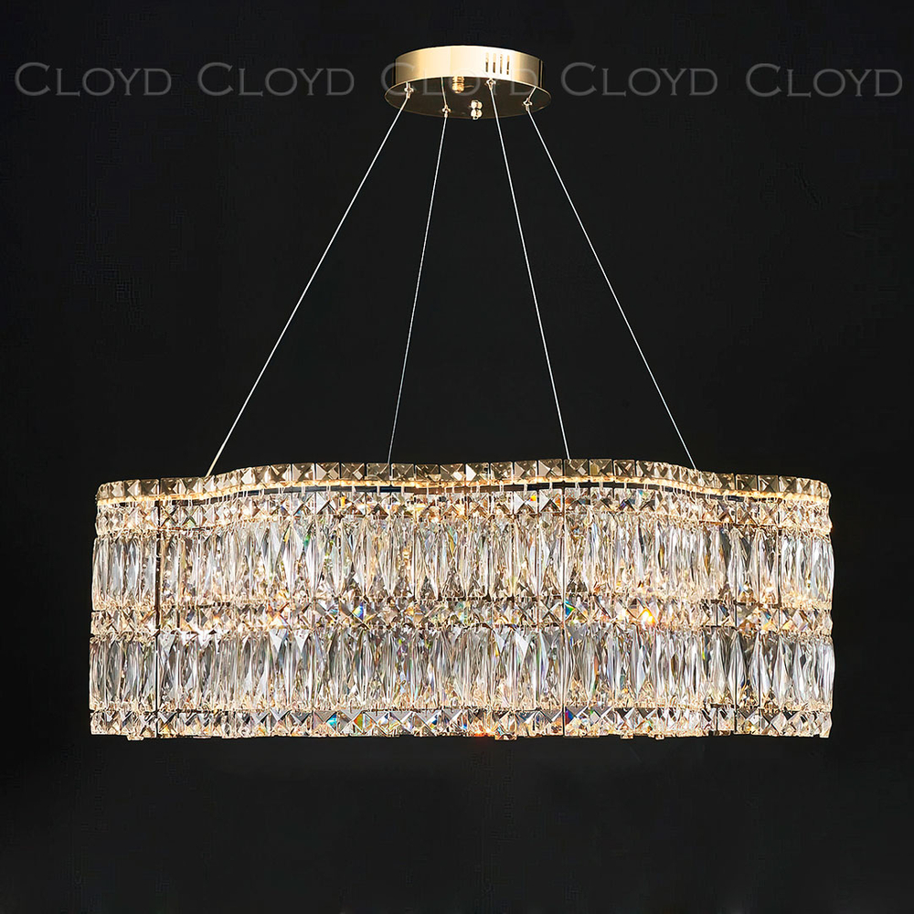 Люстра Cloyd ANTREA-B C1 / Ø80 см - золото (арт.11578)