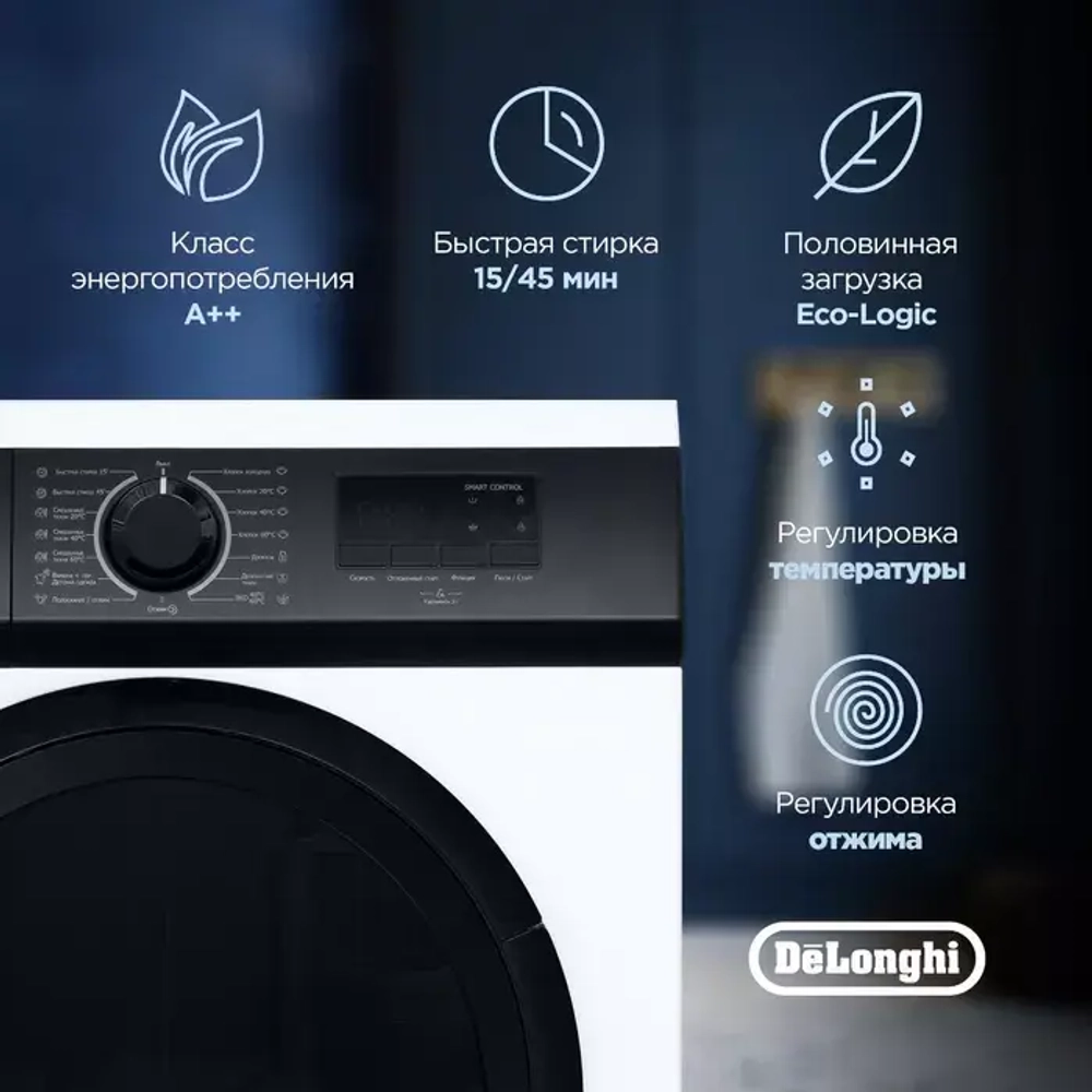 DeLonghi Стиральная машина CAMILLA L 724 V