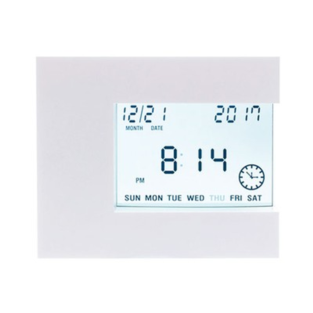 Термометр цифровой с часами Т-08