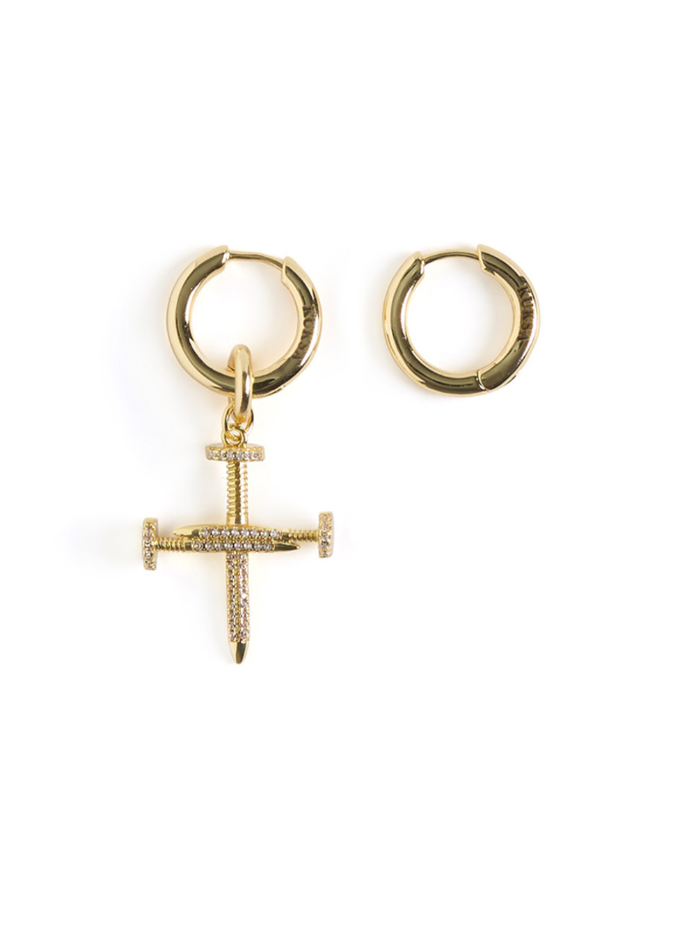 Серьги "Pin" Gold