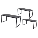 Набор из 3-х фуршетных подставок (1-25*12*10 / 2-28*12*12 / 3-30*12*16 см)