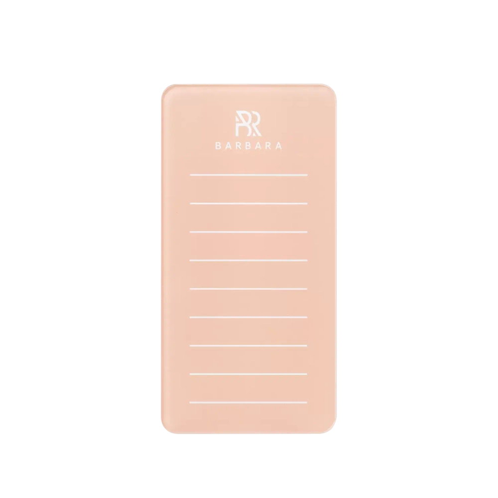 Лэшбокс Barbara персиковый Peach (5 планшетов)