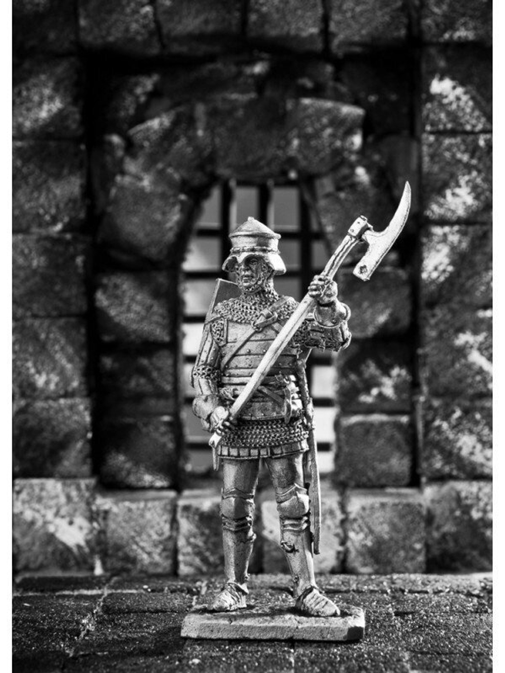 Оловянный солдатик Английский пехотинец 14 век