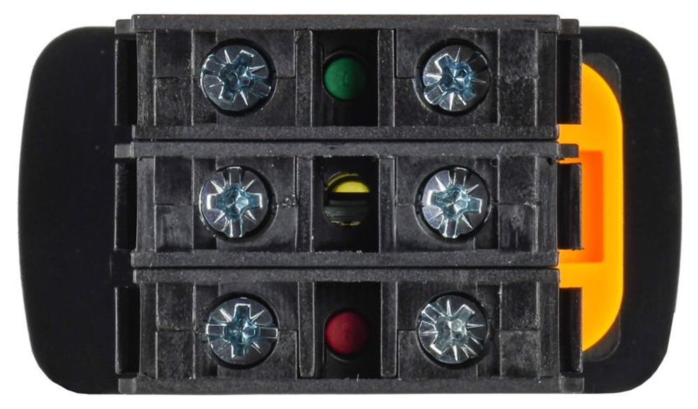 Кнопка "I-O" d22мм 1НО+1НЗ MASTER с подсветкой IEK MI-BT60-11DR-3-11-K51