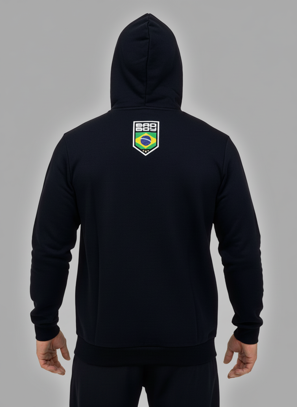 Толстовка Bad Boy World BJJ  черная демисезон