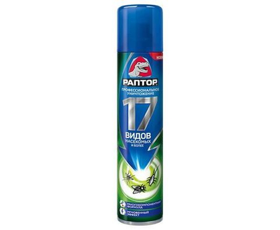Аэрозоль от насекомых Раптор, универсальный, 190мл
