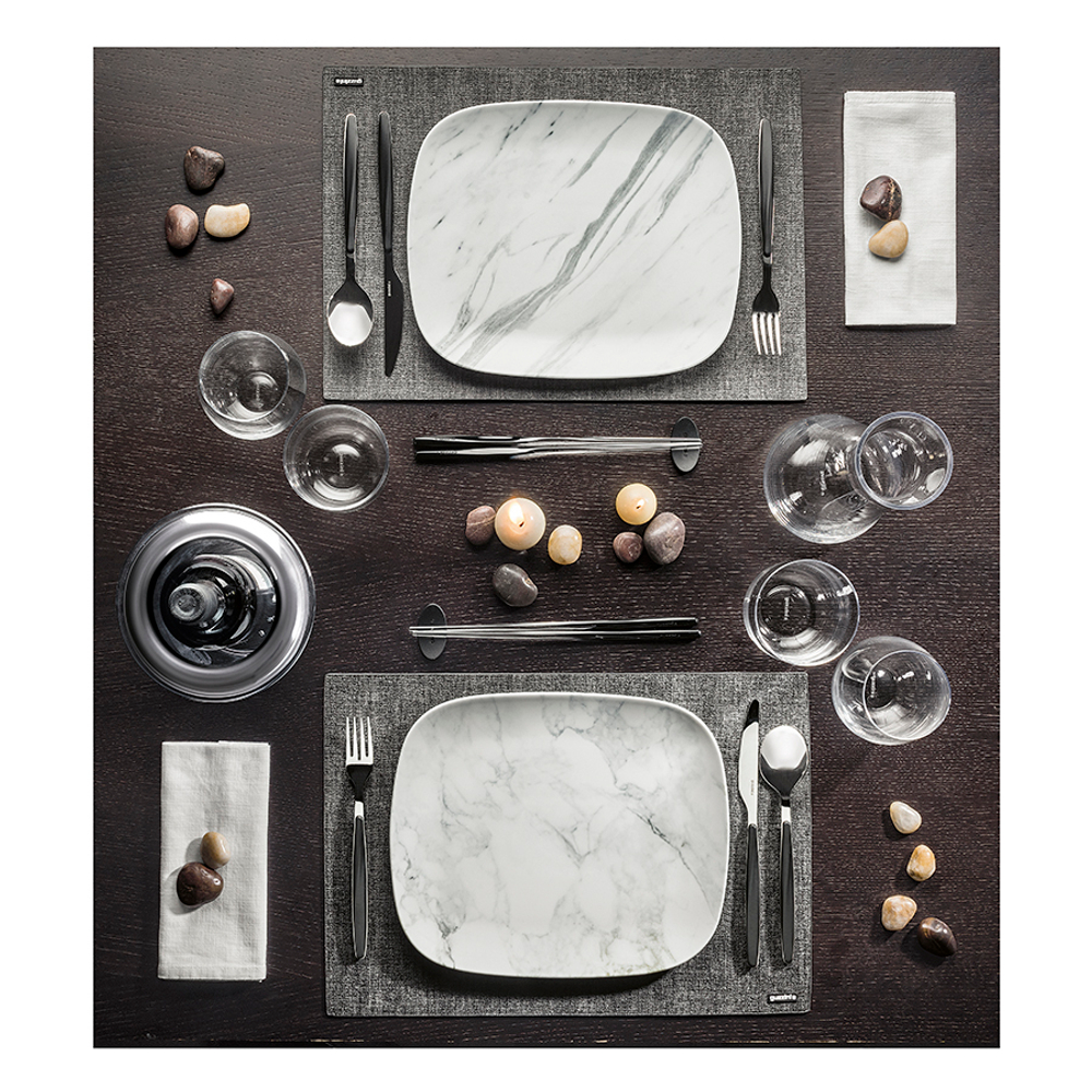 Набор из 24 столовых приборов cutlery my fusion, черные