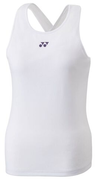 Женский теннисный топ Yonex Wimbledon Tank - белый