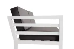 "Глория" модуль диванный правый, каркас из алюминия