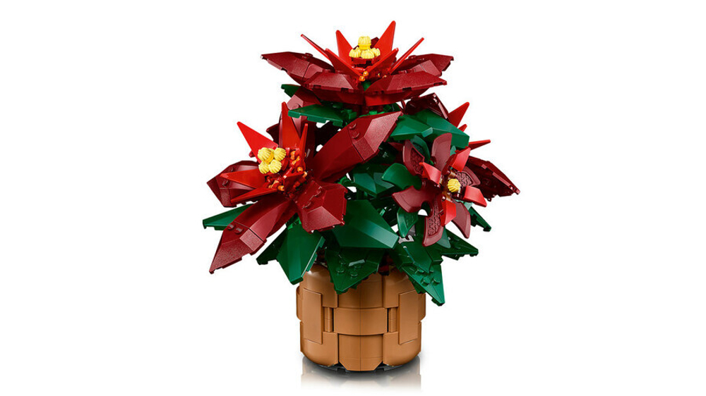 Конструктор LEGO Icons 10370 Botanical Collection Пуансеттия