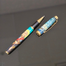 Ручка Parker с ручной росписью Палех "Адмирал Ушаков"