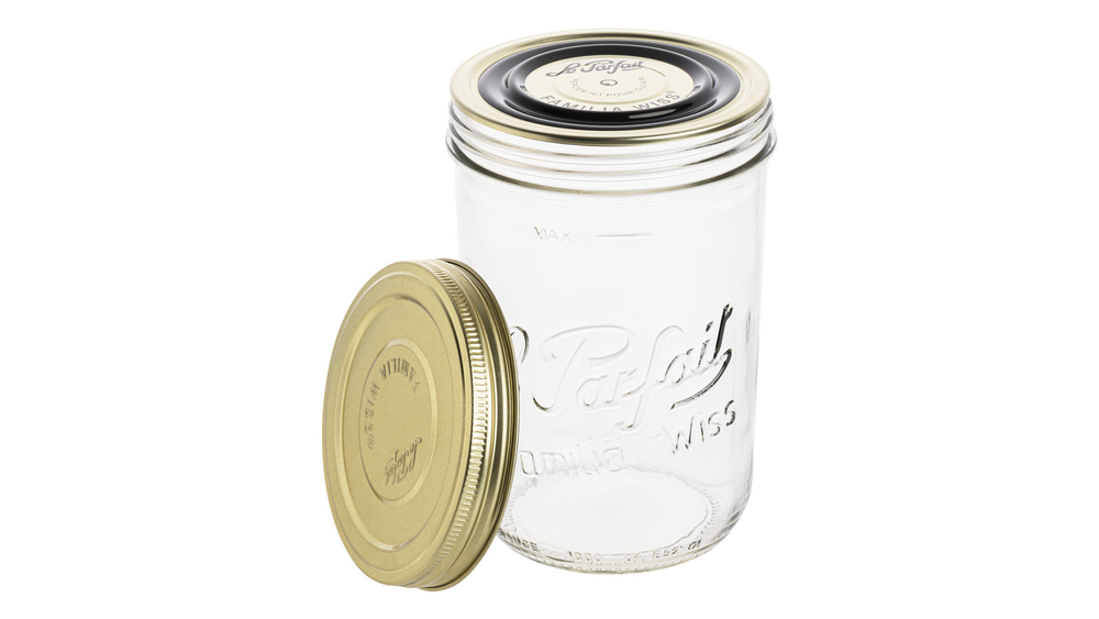 Банка для консервирования с завинчивающейся крышкой 1л Le Parfait Familia Wiss