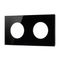 Рамка стеклянная FRM-GLARE-GC-2-BK Arlight 043836