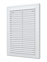 Решетка вентиляционная AR сетка разъемная 185х255 пластик AURAMAX