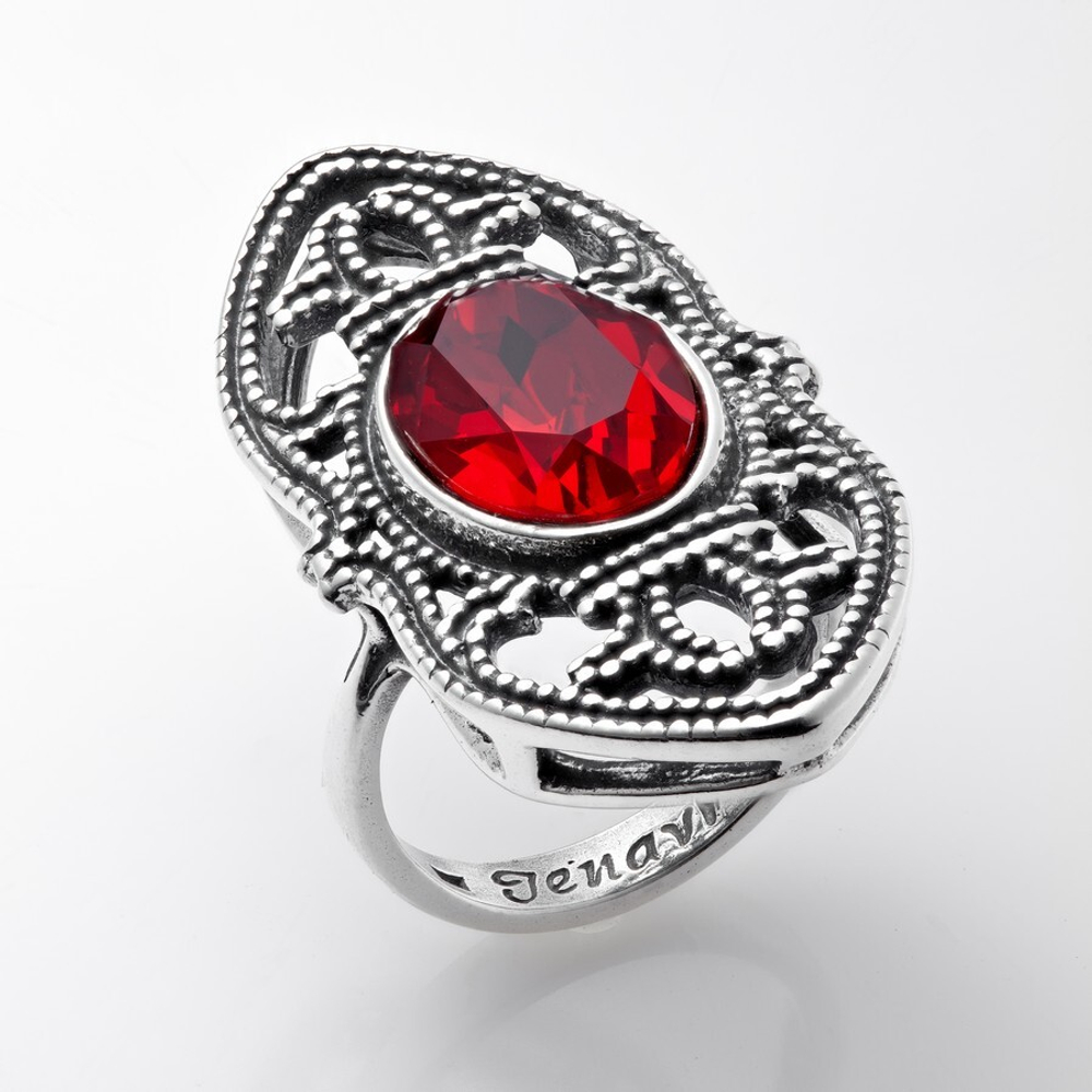 "Реланс" кольцо в серебряном покрытии из коллекции "Antique"  от Jenavi