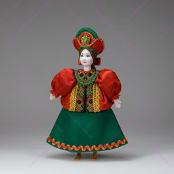 Кукла Крестьянка в душегрее