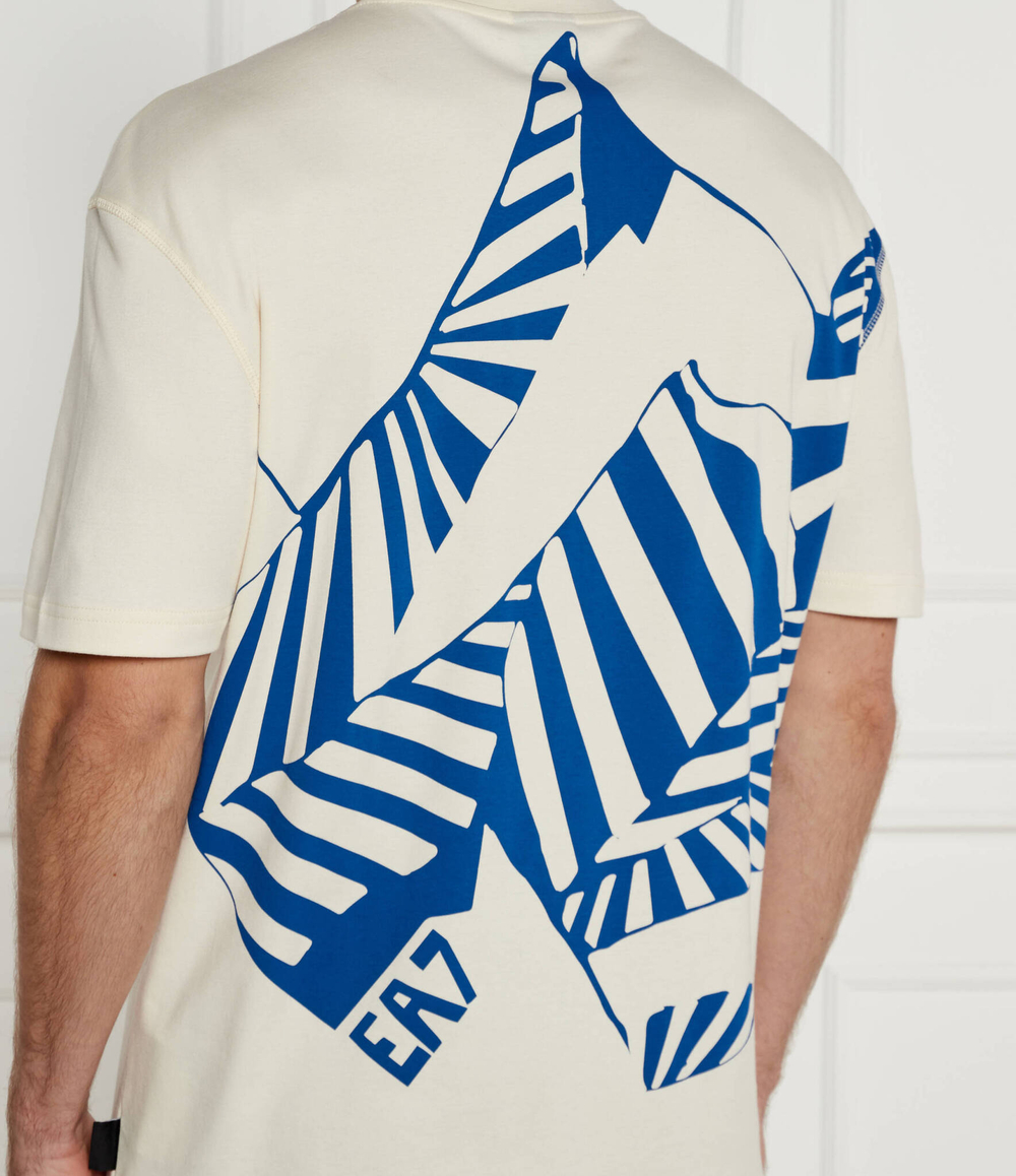 Футболка EA7 - экрю(7M000019 AF10441)