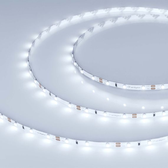 Светодиодная лента Arlight 4,8W/m 60LED/m 2835SMD холодный белый 5M RT-A60-5mm 12V Cool 8K 028610(2)
