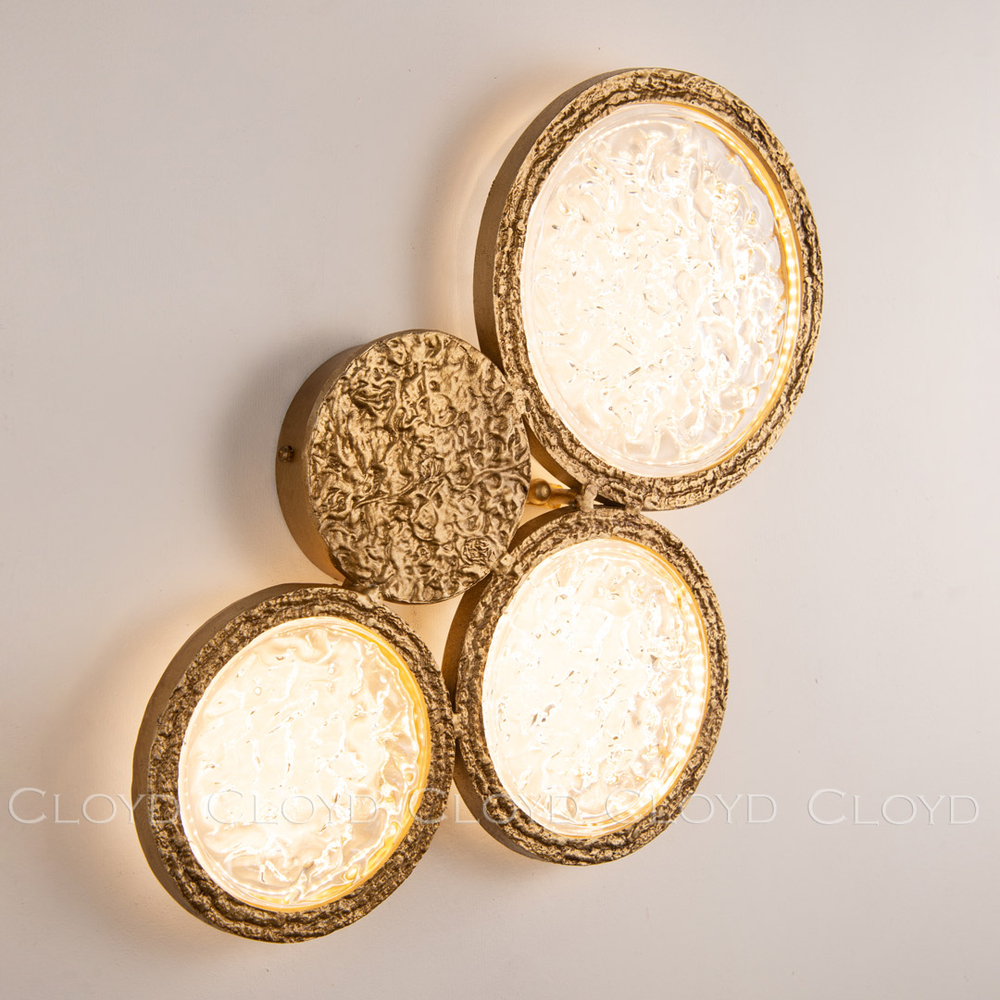 Бра Cloyd MANOA-A W3 / латунь (арт.20234)