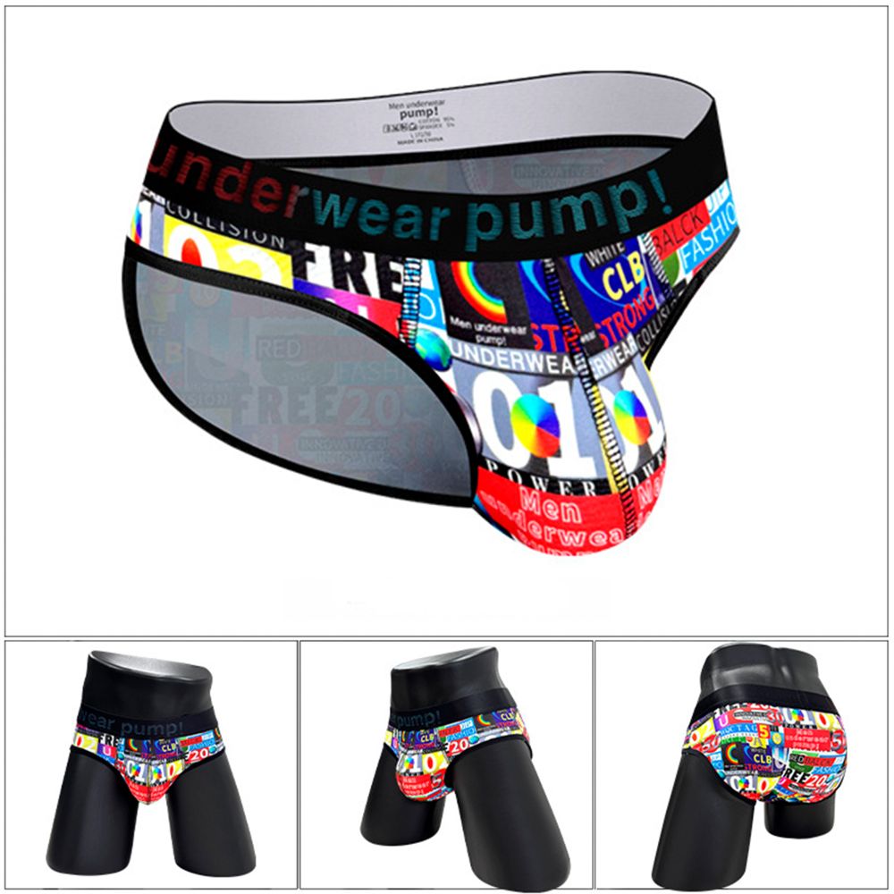 Мужские трусы брифы черные PUMP! MP2123-2