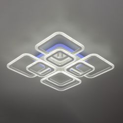 Citilux Марсель Смарт CL232A180E RGB Умная люстра Белая