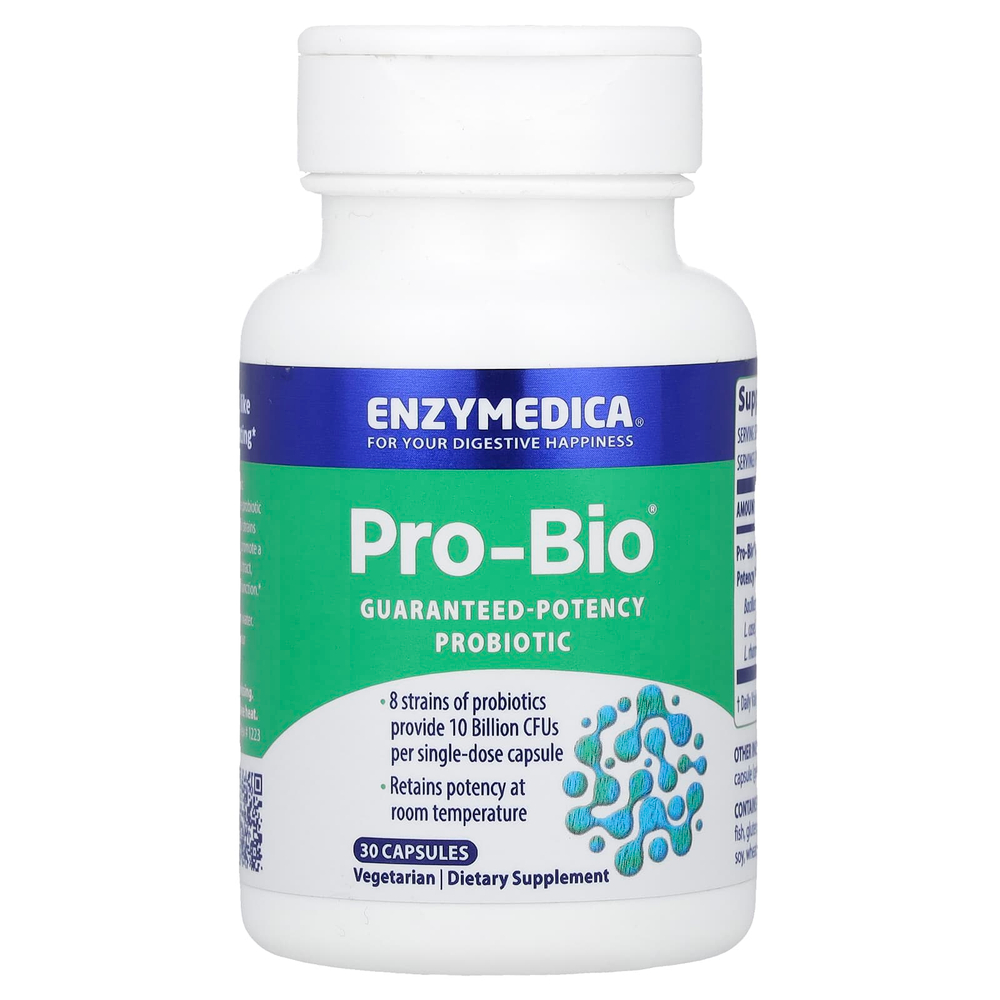 Enzymedica, Pro-Bio®, 30 капсул