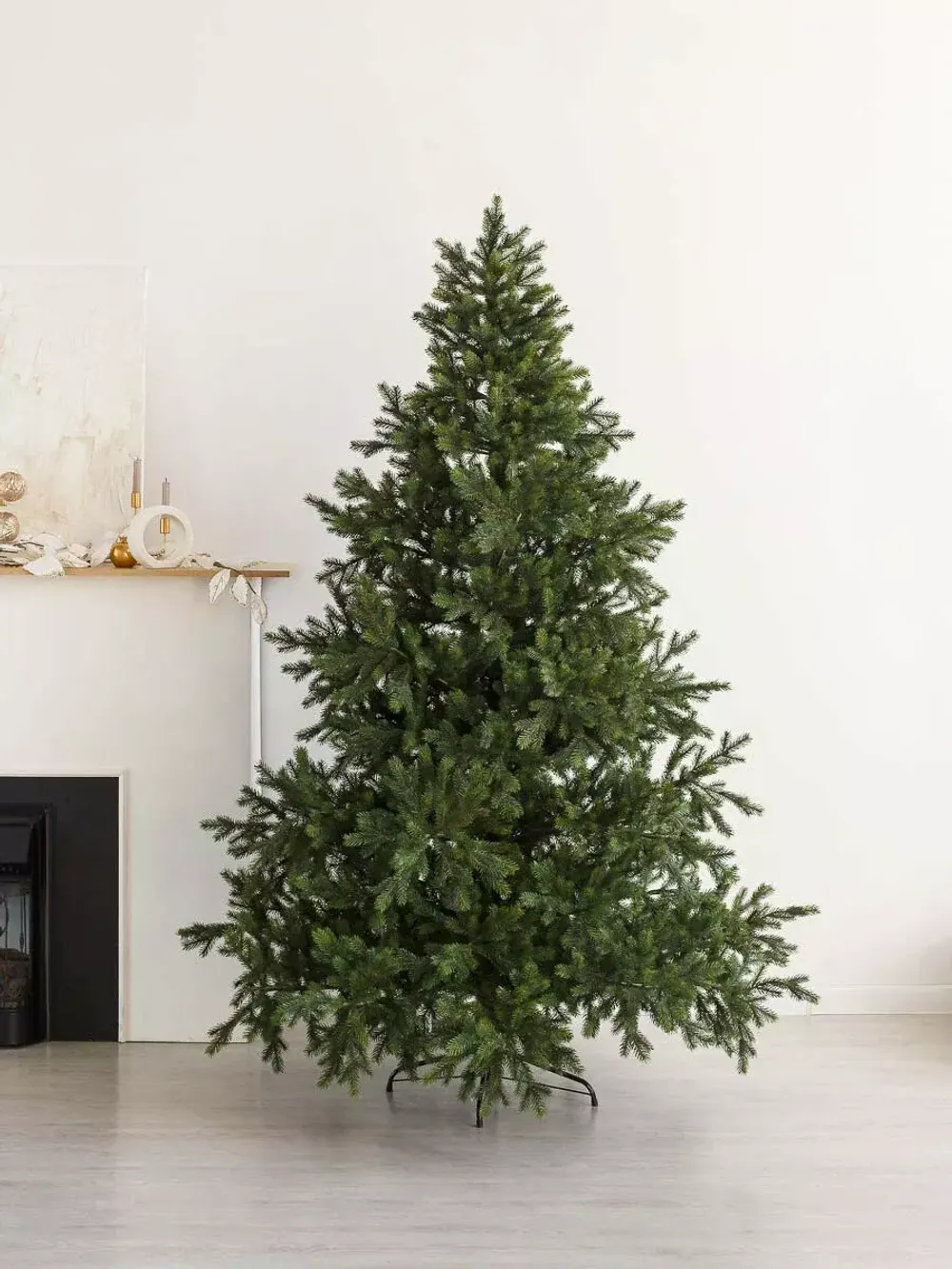 елка искусственная литая "Бавария" хвоя двухцветная