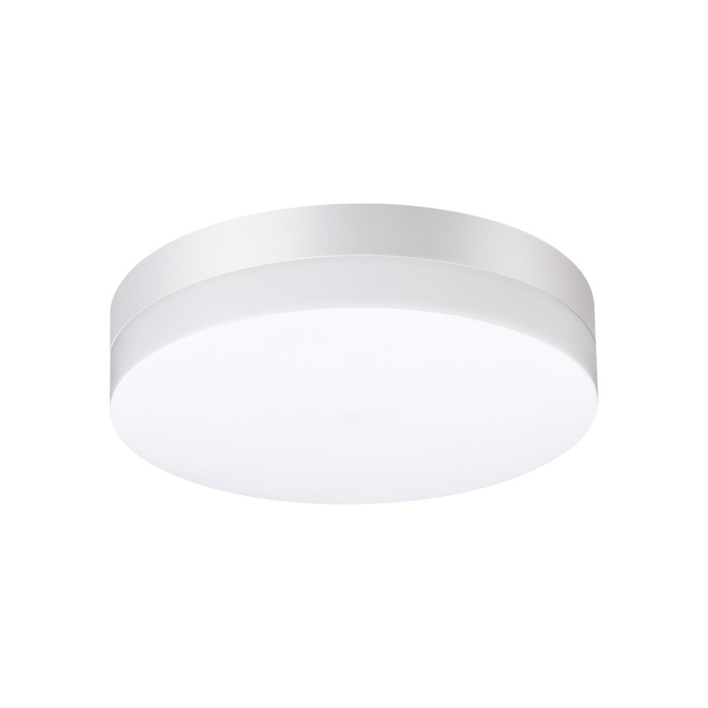 Уличный потолочный светодиодный светильник 358881 STREET NT22 белый IP54 LED 4000К 18W 220V OPAL