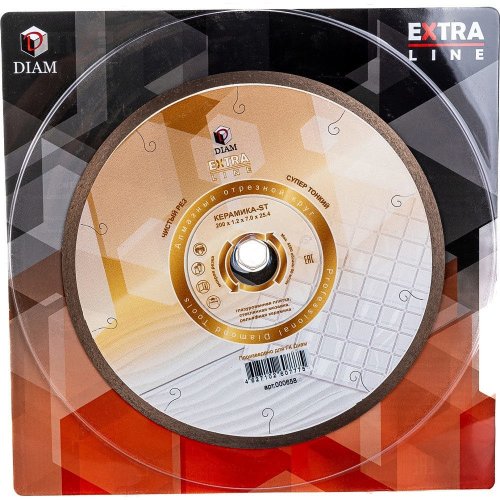 Диск алмазный DIAM 1A1R Керамика-ST Extra Line 200*25.4 мм   000658
