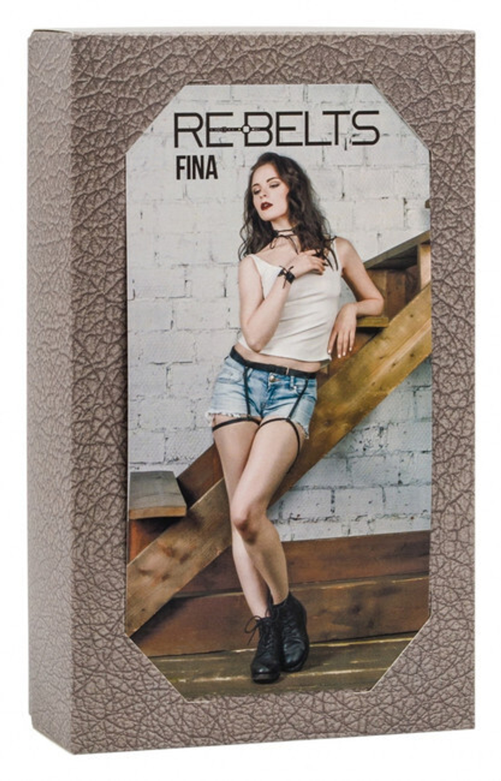 Гартеры Fina Black ( черные ) (Цвет: черный)