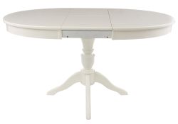 Деревянный стол Arno 106(141)х75х76 без патины / молочный