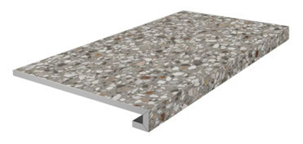 Плинтус Бричиола чёрный матовый обрезной (KM6060G0021RBT6)