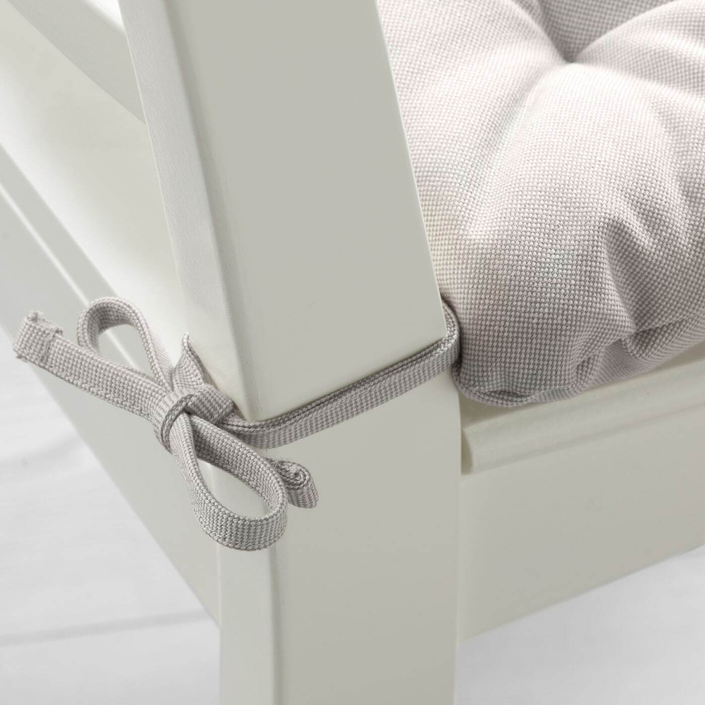 IKEA VIPPÄRT  (ИКЕА ВИППÄРТ)  -  Подушка для стула, бежевая, 38x38x6,5 см