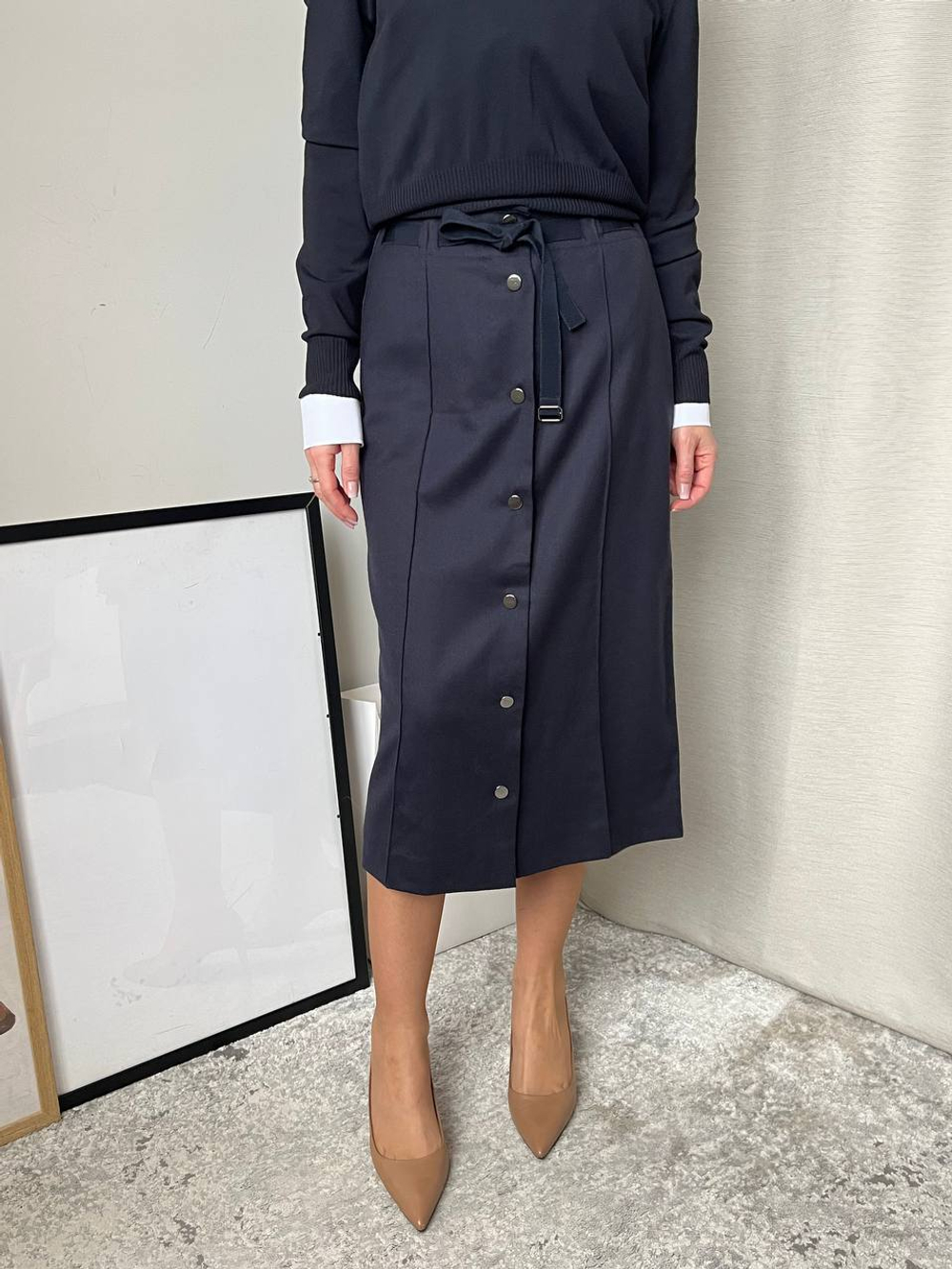 Шерстяная юбка Emporio Armani, xs