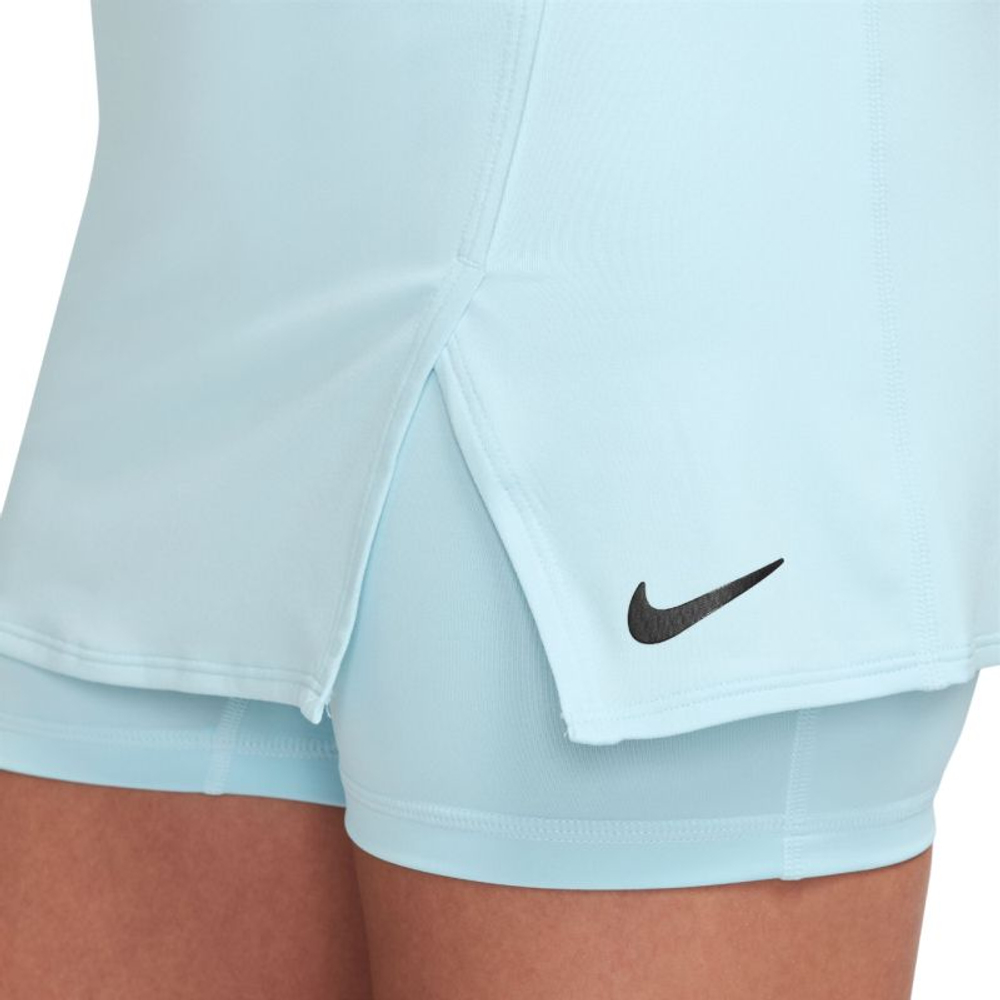 Теннисная юбка Nike Court Victory - glacier blue/black
