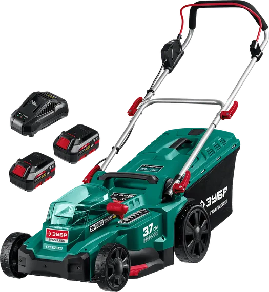 Газонокосилка аккумуляторная ЗУБР ГКЛ-3736-42