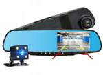 Видеорегистратор Eplutus D-02 в зеркале (4.3"/ 2камеры)