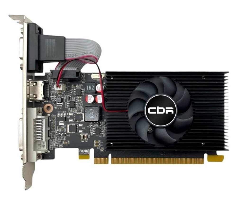 Видеокарта PCI-E CBR GeForce GT 710 (VGA-STX710-2G-RTL)